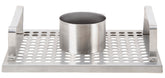 Omaha BBQ-22760 Chicken Roaster, 8-3/4 in L, Stainless Steel, Stainless Steel, Build-in Handle